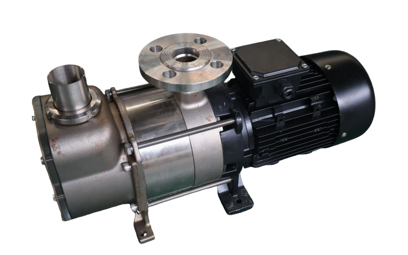 Vacuum crushing sewage pump